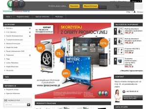 Stoiska promocyjne w ofercie Internetowej Pracowni Reklamy